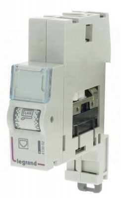 Photo Module de brassage RJ45 catgorie6 FTP pour coffret de communication | Ref : 413002
