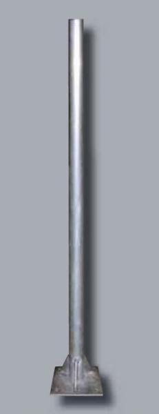 Photo Mat aluminium diametre 60 2.00m ren | Ref : LX42032