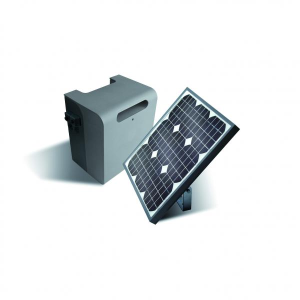 Photo Panneau solaire photovoltaque pour alimentation 24V avec puissance maximum de 30 W | Ref : SYP30