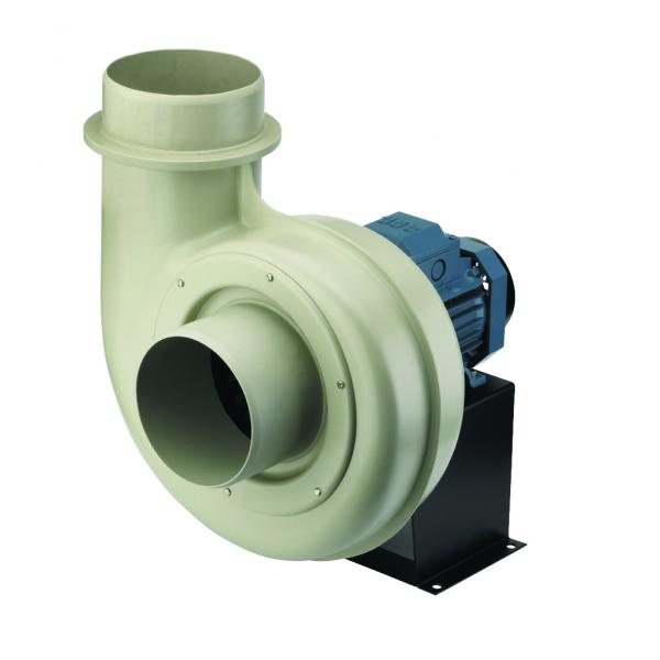 Photo Moto-ventilateur centrifuge polypropylne, 830 m3/h, 0,25 kW, triphas 230/400V - CMPT/4-160 | Ref : 321463