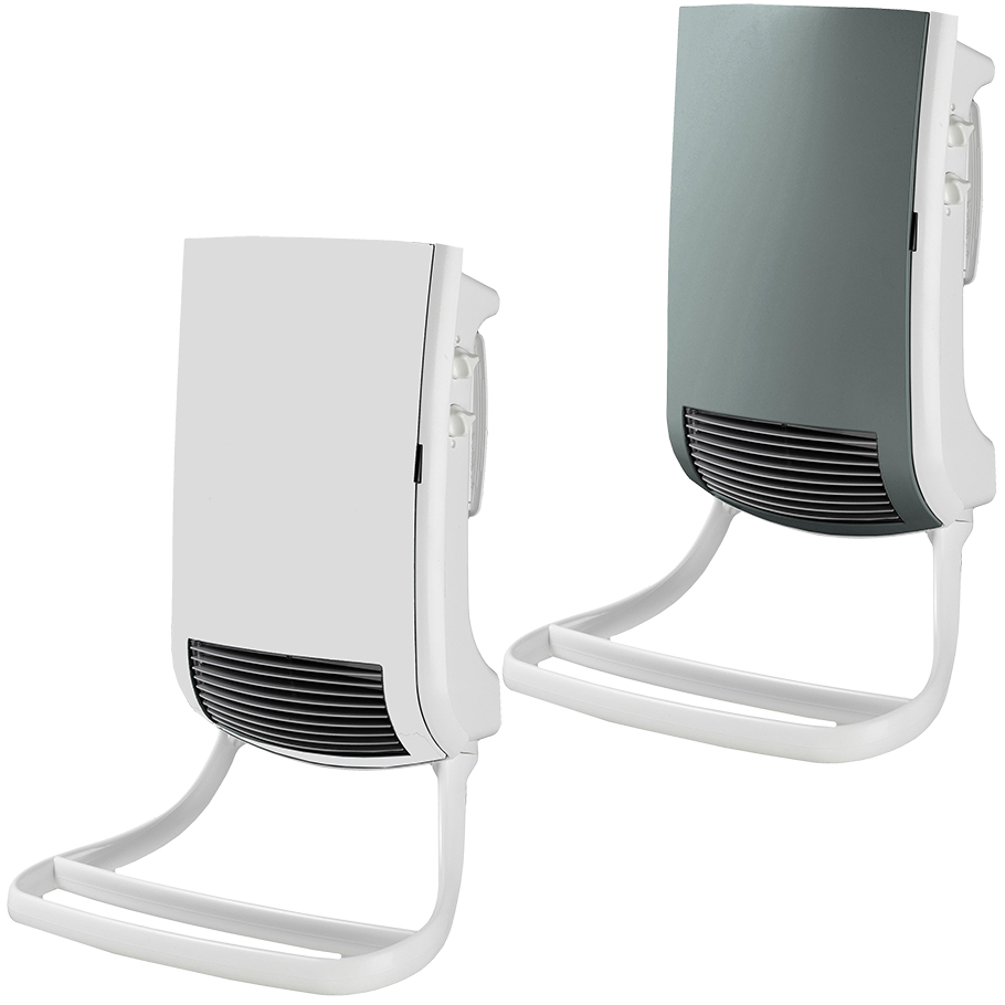 CB 2005 radiateur souffl temporise metallique blanc, S&p france