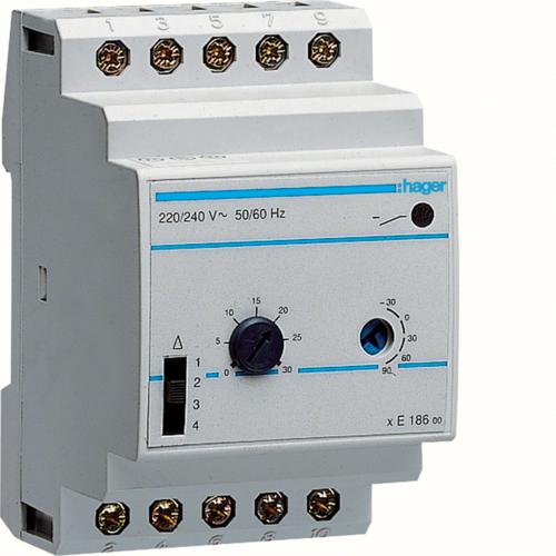 Photo Thermostat modulaire multigamme chauffage eau chaude 230V | Ref : EK186