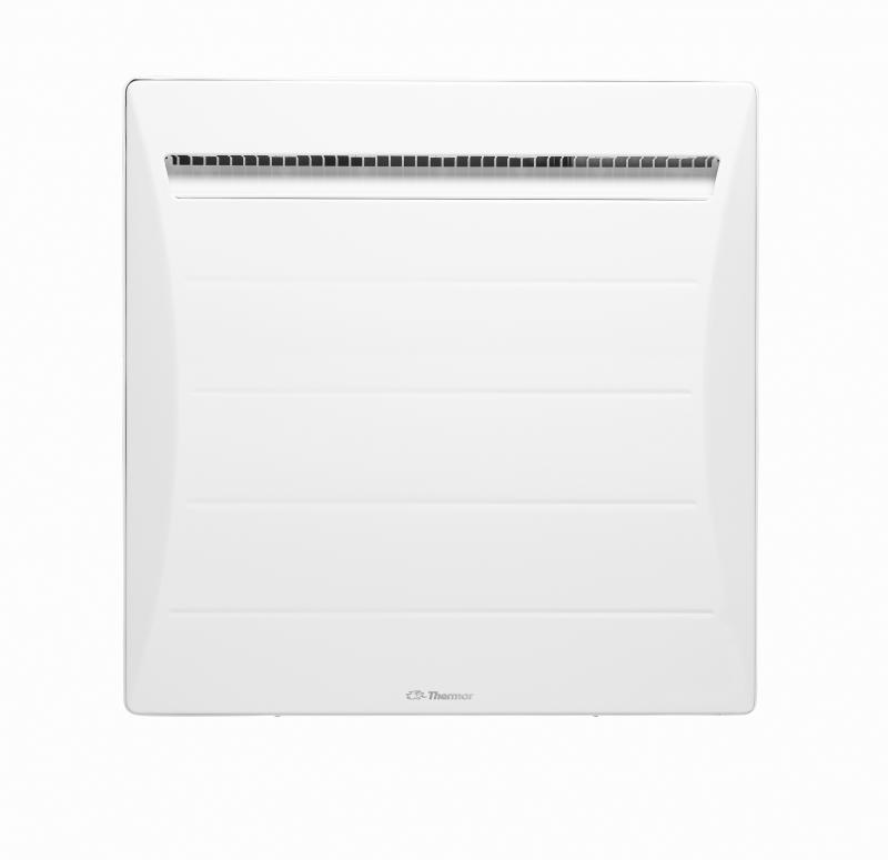 Photo Radiateur chaleur douce Mozart digital horizontal blanc 1500W | Ref : 475251