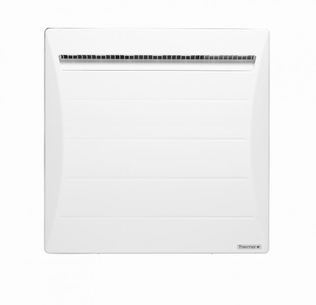 Photo Radiateur chaleur douce Mozart digital horizontal blanc 1000W | Ref : 475231