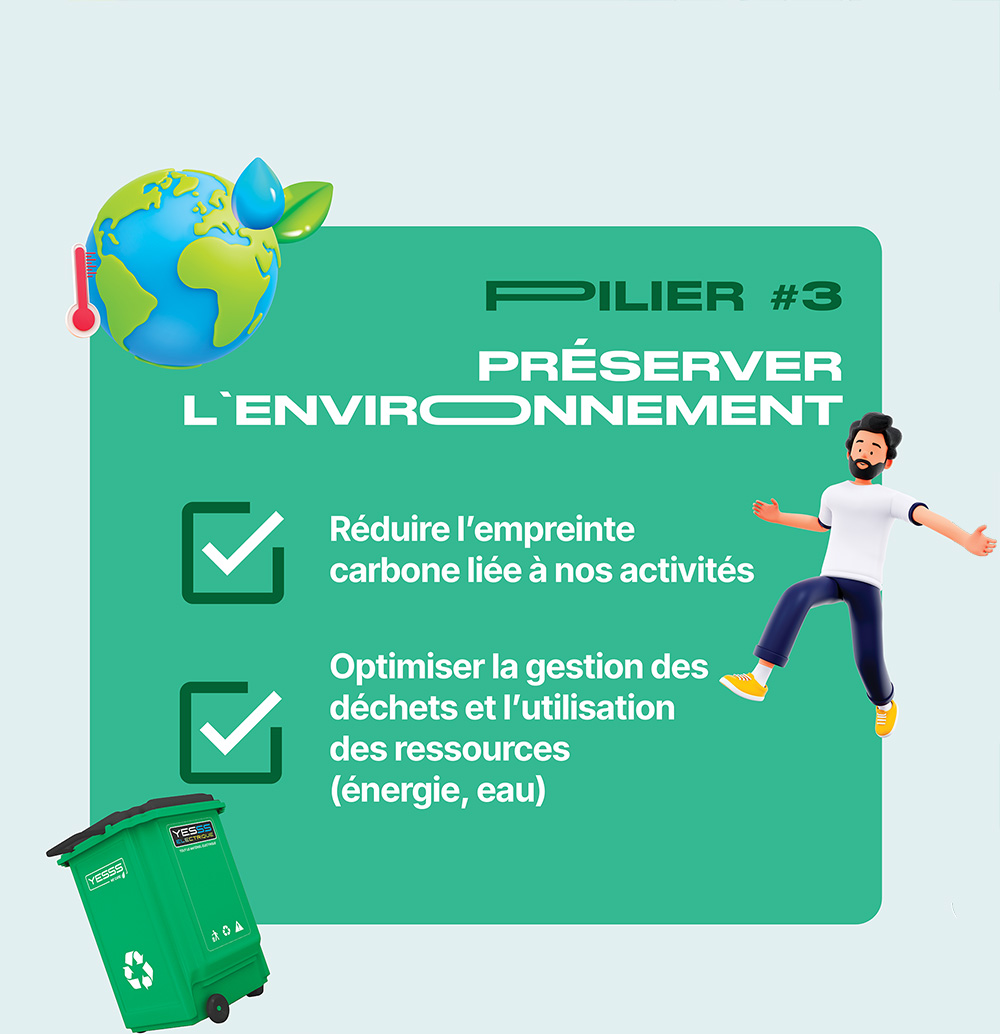 pilier preserver l'environnement