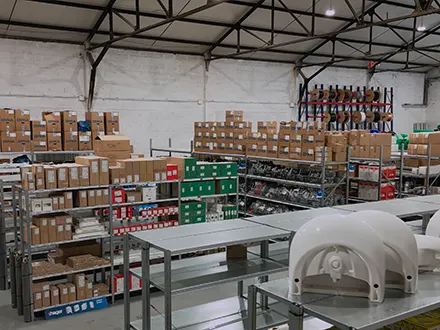  Stock d'une agence YESSS ELECTRIQUE