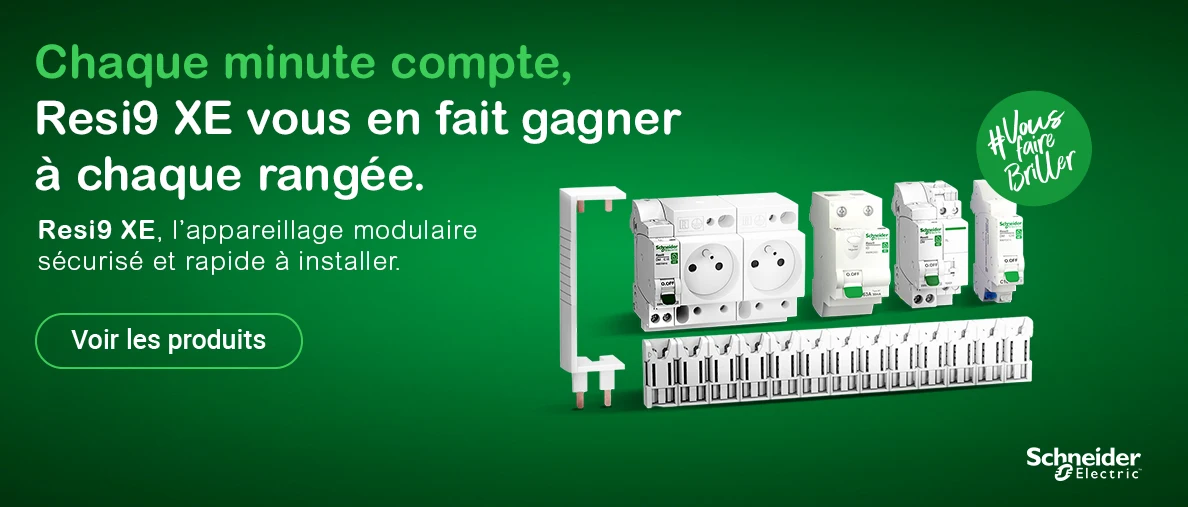 banniere Protection modulaire Resi9 technologie XE
