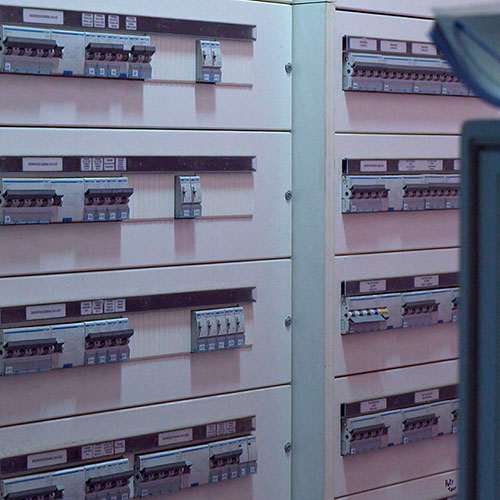 Armoire lectrique principale du btiment agricole