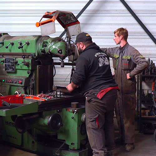 Installation lectrique dans l'atelier mtallurgique