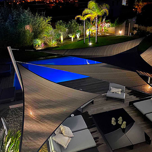 Eclairage de jardin et terrasse