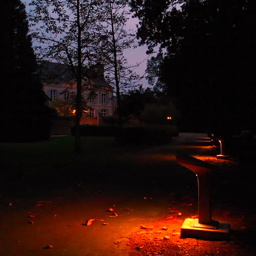 Bornes lumineuses ext�rieur