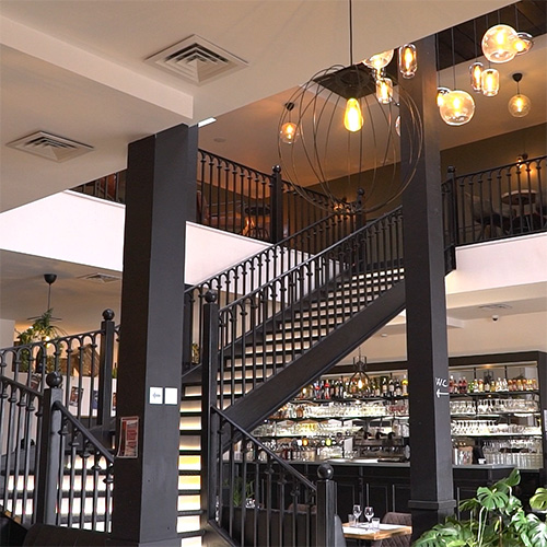 Restaurant dans une ambiance rtro vintage 