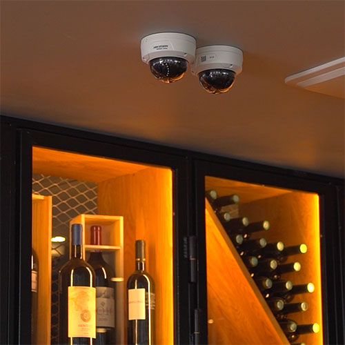 Camra dme fixe avec corps en aluminium de la marque HIQVISION 
