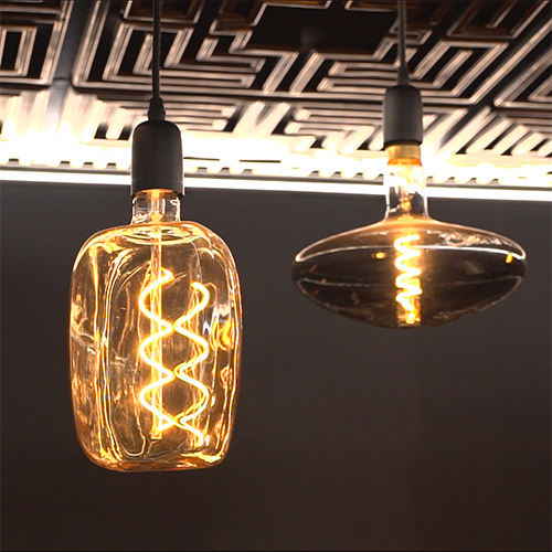 Ampoule irise candy D140 filament led Girard Sudron