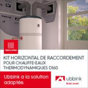 Un kit raccordement pr�t � poser pour chauffe-eau thermodynamiques