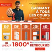 Du 1er octobre au 31 décembre 2025, soyez gagnants à tous les coups avec Thermor !