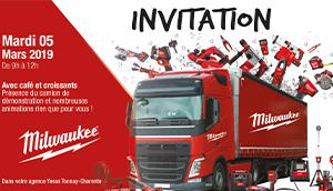Vignette Animation Camion Milwaukee