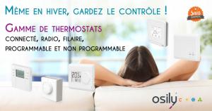 NOUVEAUTE 2019 OSILY - Gamme de thermostat OSILY