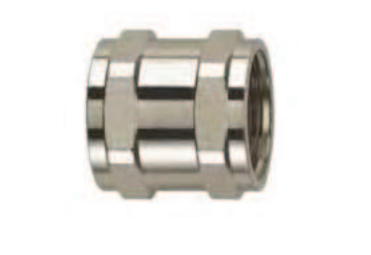 Photo Coupleur mtallique ISO 32 - laiton nickel | Ref : CAP683264