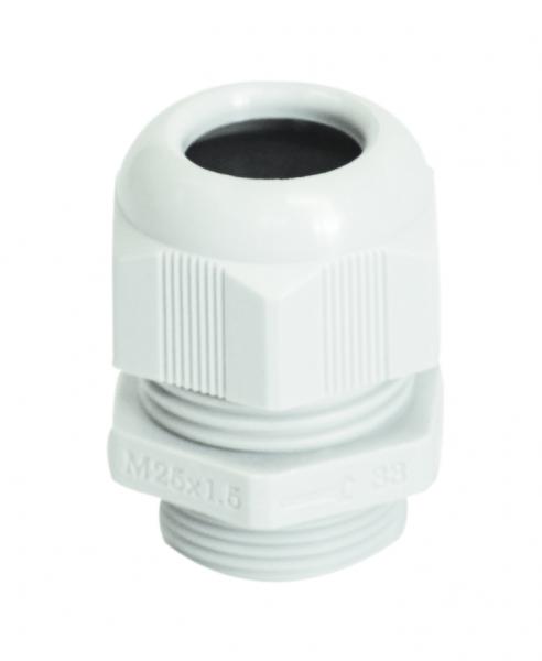 Photo Presse-toupe UNICAP - ISO 25 - polyamide gris - IP68 - plage de temprature -40C  +100C | Ref : CAP452502