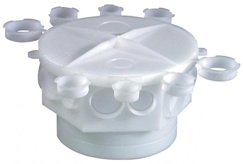 Photo Boite Centre Capricentre GM A Operculer Volume 650 cm avec 12 entres modulables grace aux rducteurs | Ref : CAP492220    