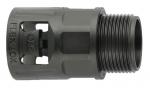 EATON COOPER CAPRI CODEC Raccord droit caprilok standard - taille 16 - pg 16 - polyamide 6.6 noir - ip66 - plage de temprature -50c  +135c CAP681607    