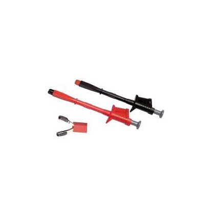 Photo Grippe fil croco RD/BK 20A rigide CAT III 1000V | Ref : P01102053Z