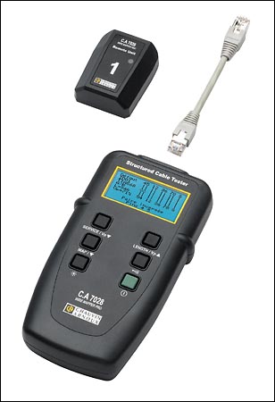 Photo Testeur de c�blage r�seau LAN CA 7028 | Ref : P01129501