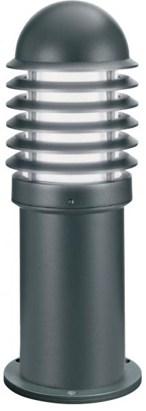 Photo CALEO 1 - Borne Ext. IP44 IK07, noir, E27 100W max., lampe non incl., haut.42cm | Ref : 1796