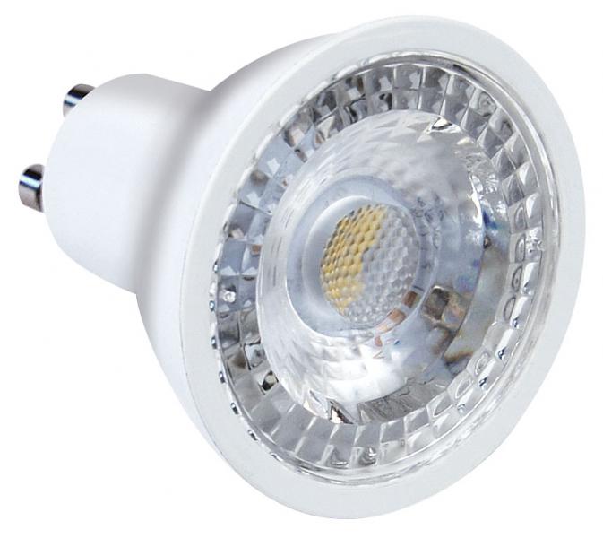 Photo Lampe GU10 LED 6W 3000K 480lm, Cl.énerg.A+, 15000H | Ref : 2981