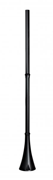 Photo MATEO - Mt / Poteau 60mm NOIR - 2,50M | Ref : 3130