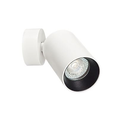 Photo NOLAN 01 - Spot s/pat�re, blanc, a/lpe LED 4,5W 3000K 405lm dimmable incl. | Ref : 50672