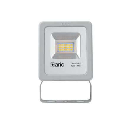 Photo TWISTER 3 - Proj. Ext. IP65 IK08, gris, 90DEG LED intégré 12W 3000K 1450lm | Ref : 50831