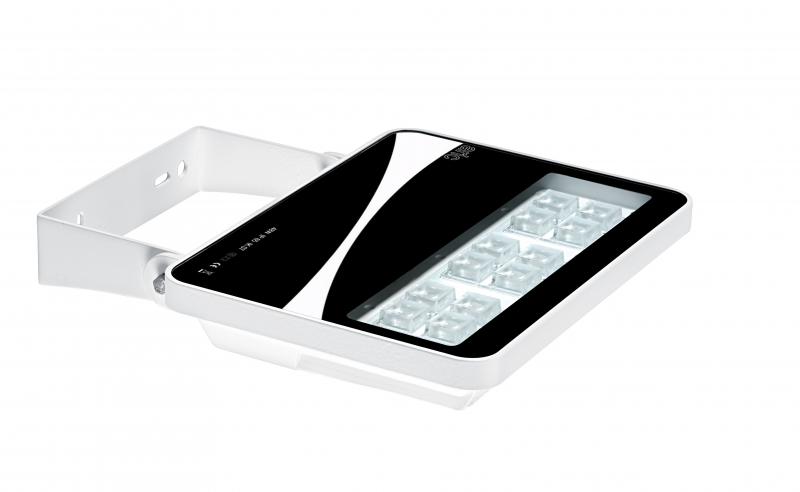 Photo SUNSET - Proj. Ext. IP65 IK08, blanc, angle 25, LED intg. 44W 4000K 3500lm | Ref : 50279
