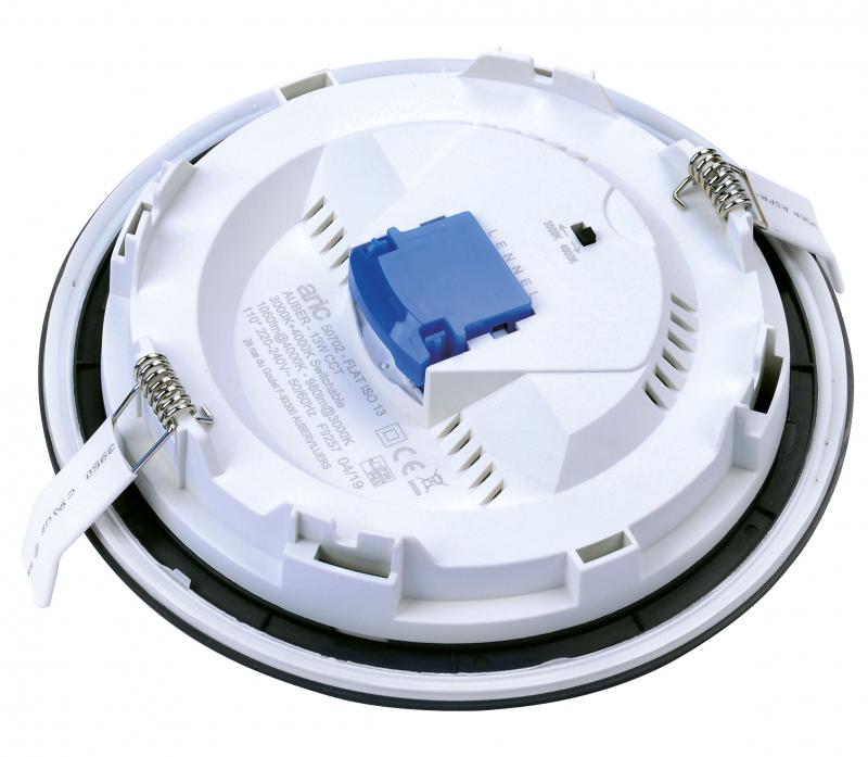 Vignette 2 produit FLAT-ISO CCT 13W 3-4000K NOIR | Ref : 50702