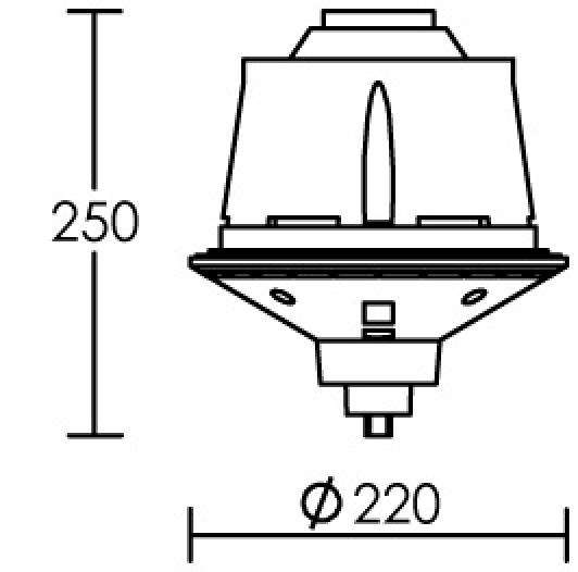 Vignette 3 produit Ref : 0433 | EMBASE+BALLAST BALI 70W SODIUM