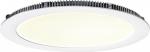 ARIC Flat led - downlight plat, rond, fixe, blanc, 110, led intg. 20w 3000k 1550lm 50105