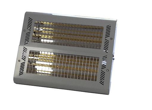 Photo Infrarouge court industriel Noir IP54 3000W avec grille de protection | Ref : IRCFC30B54