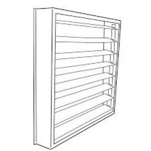 FRICO Dflecteur d\'air pour arothermes se06  se15 PLR15        