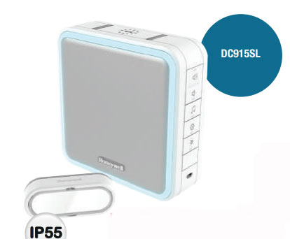 Photo Honeywell Home carillon 200m | Ref : DC915SL