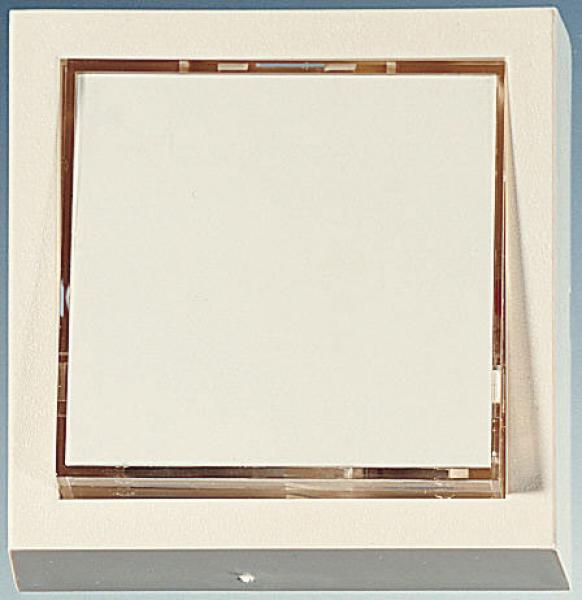 Photo Bouton poussoir Quadra - blanc | Ref : D680