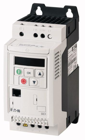Photo Variateur de vitesse DC1 1~115V/3~230V 4,3A 1kW IP20 | Ref : 000185768