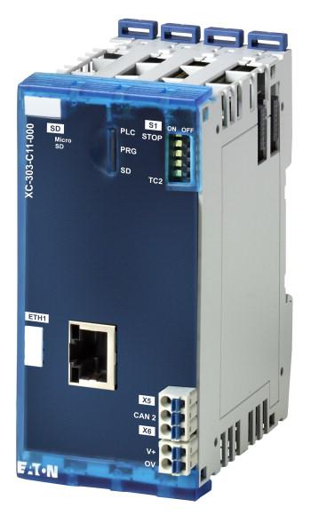Photo API programmable XC303, API compact, CODESYS 3 programmable, emplacement SD, Ethernet, CAN | Ref : 000191082
