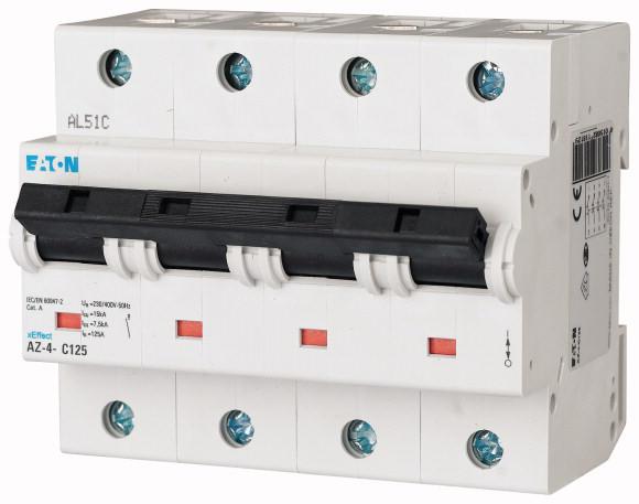 Photo Disjoncteur modulaire 4P courbe C 63A | Ref : 000211797