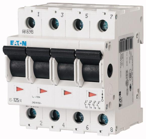 Photo Interrupteur sectionneur modulaire IS 80A 4P | Ref : 000276281