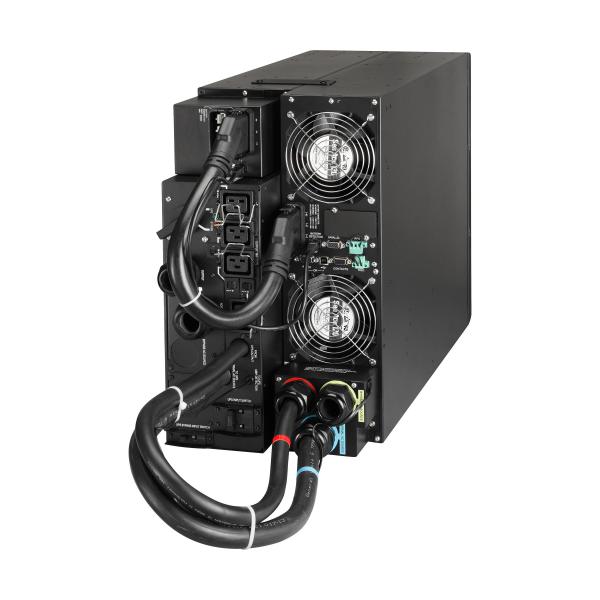 Vignette 2 produit Protection d'équipements informatiques de forte puissance, Onduleur Premium 9PX 8kVA, 7,2kW, On-Line, Entrée 3Ph sur bornier, Sortie 1Ph sur bornier, convertible rack 6U/tour, 2 modules, écran LCD, garantie 2 ans avec Bypass de maintenance | Ref : 9PX8KIBP31