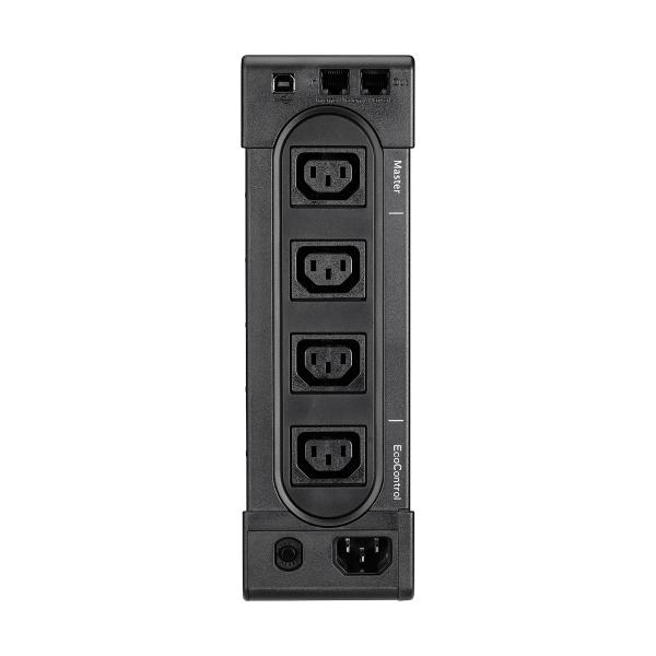 Vignette 2 produit Protection haut de gamme de PC et de gaming, Onduleur Ellipse PRO, 850VA, 510W, 1 Prises FR parafoudre + 3 prises FR parafoudres protges, line-interactive, afficheur LCD, Port USB, 10 mins  50% de charge, garantie 3 ans | Ref : ELP850FR