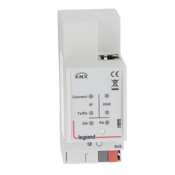 Photo Routeur IP modulaire - BUS KNX - 2 modules | Ref : 003545