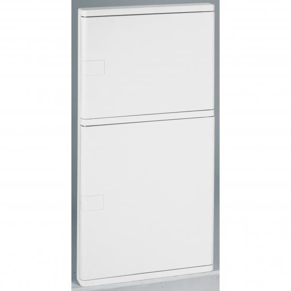 Photo Porte isolante pour bac troit GTL rfrence 005104 - IP40 IK07 - blanche | Ref : 005124