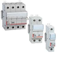Photo Coupe-circuit sectionneur - 1P+N - cartouche cylind ind 10x38 - 500 V~ | Ref : 005818